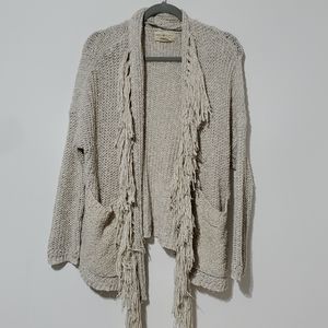 Ralph Lauren Denim Supply Fringe Cardigan Sz small